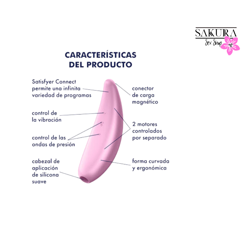 Succionador Satisfyer Curvy 3+
