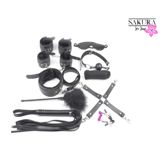 Kit de bdsm 13 piezas